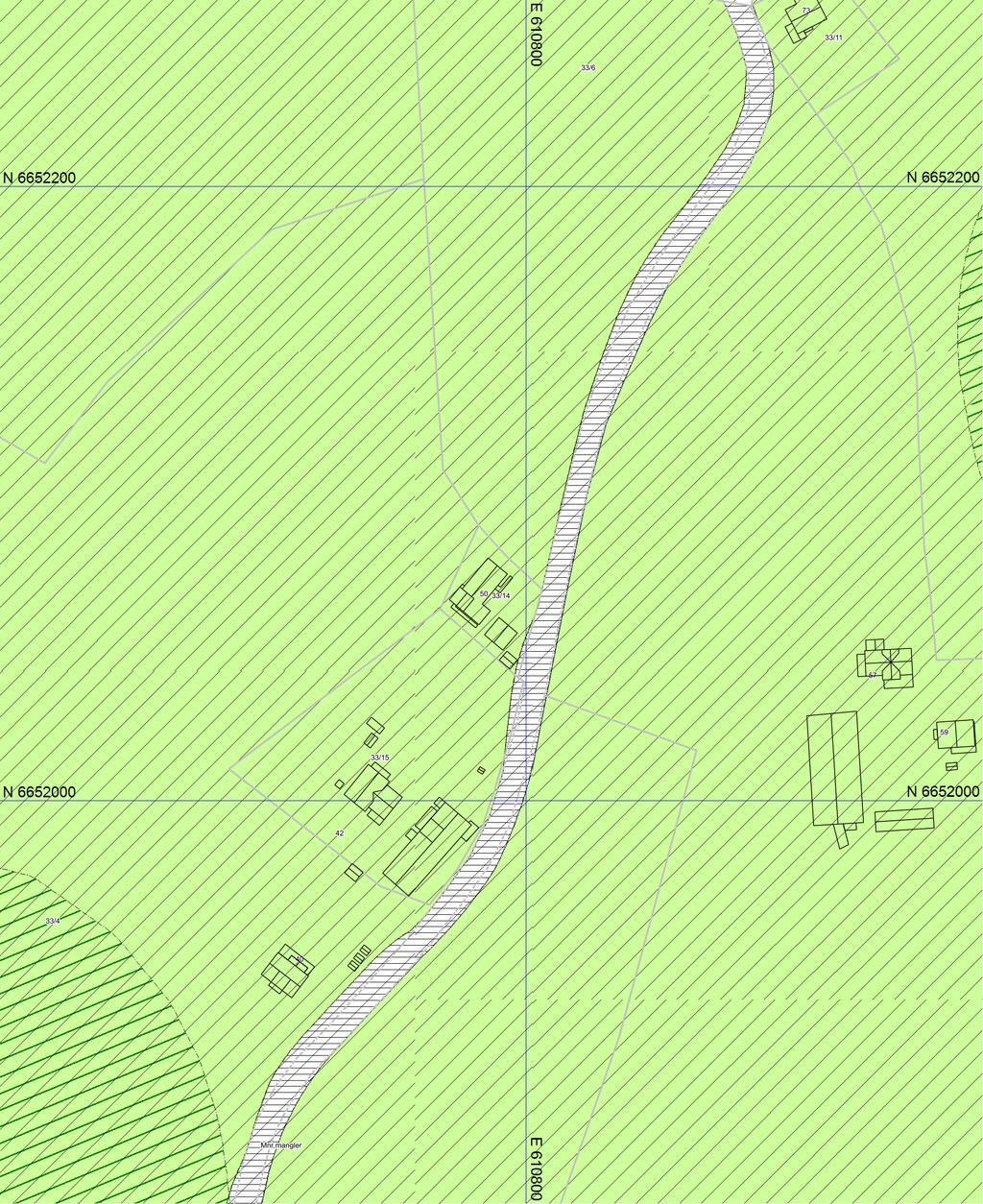 Kommuneplan Nittedal kommune Eiendom: 33/14 Adresse: Ramstadveien 50