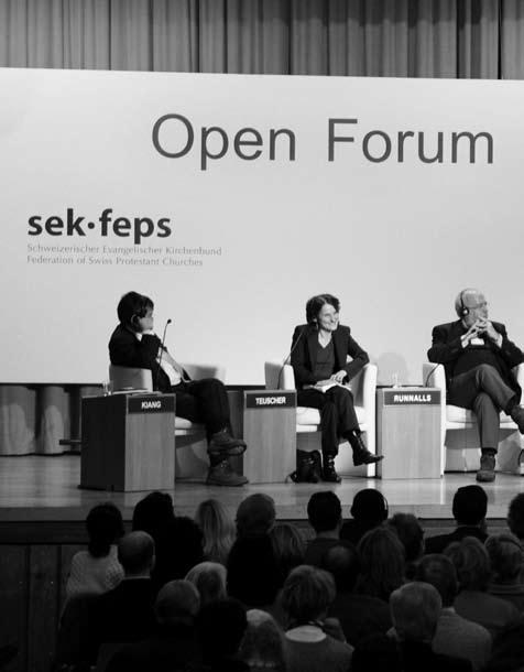 » Hilda Ocha-Brillembourg, femme entrepreneur américaine, n est pas la seule à se féliciter de la tenue de l Open Forum Davos. Le nombre de visiteurs est là pour attester l intérêt de la rencontre.