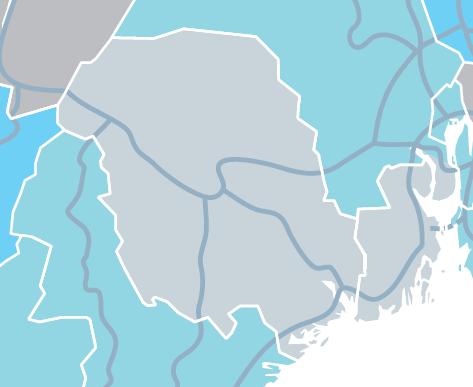 Vestfold og Telemark 4 4 22 2 3 Lokasjon Tønsberg kontorsted 8 Kommentar Redusert arealbehov som følge av overføring av vegadministrasjon til fylkeskommunen.