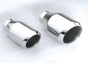 Hi Polished Stainless Steel Exhaust Tips DT-2403A-6 6 SLANTED