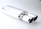 Inner Diameter Hi Polished Stainless Steel Mufflers