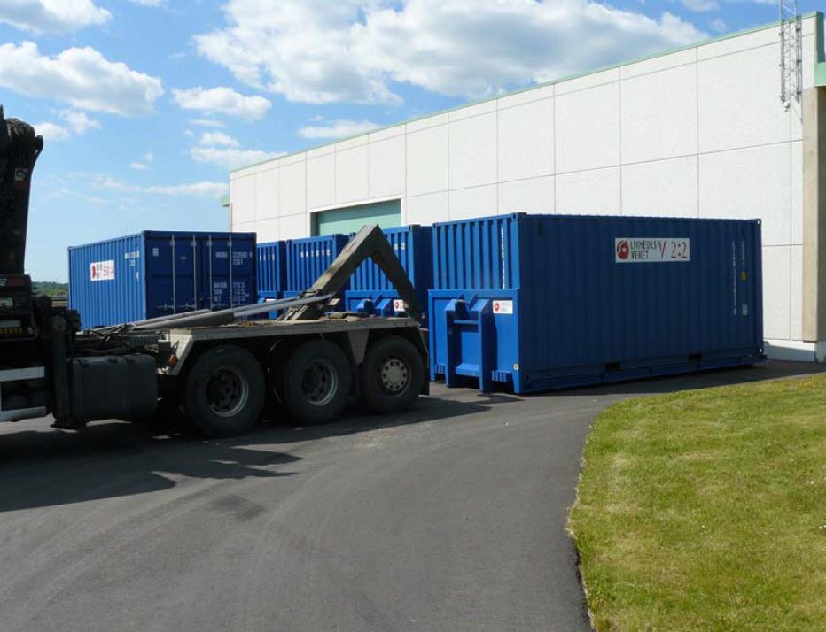 Lokasjon av containere og vanntanker Oslo 3 stk containere med combotanker (1m 3 ) og en vanntank (10 m 3 ) NRV 1 stk container