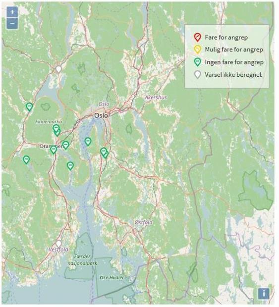 Kairomonfeller for rognebærmøll i eple Frukt Plantevern Det vart ikkje varsla angrep av rognebærmøll (Argyresthia conjugella) i eple i 17.