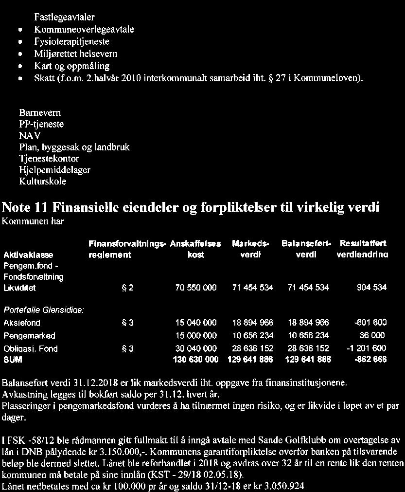 Kontrollutvalgets uttalelse til Sande kommunes