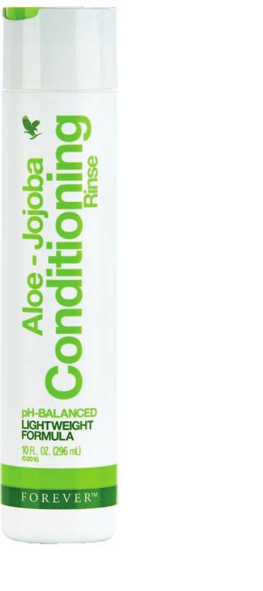 521 296 ml 64 NOK Art.nr. 284 142 g ALOE-JOJOBA CONDITIONING RINSE Herlig, ph-balansert balsam med mange godsaker for håret ditt.