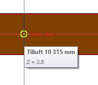 T-stykke / påstikk. DDS-CAD har 3 forskjellige t-stykke/påstikk.