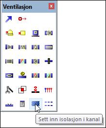kanal Isolasjon kan settes mens en tegner