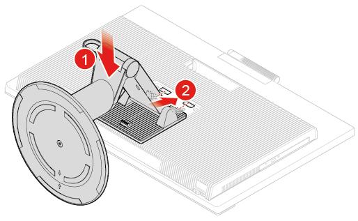 Figur 16. Montere UltraFlex III-stativet 5. Sett maskinen vertikalt. 6. Koble de eksterne kablene og strømledningene til tilsvarende kontakter på maskinen igjen. Fjerne maskindekselet NB!