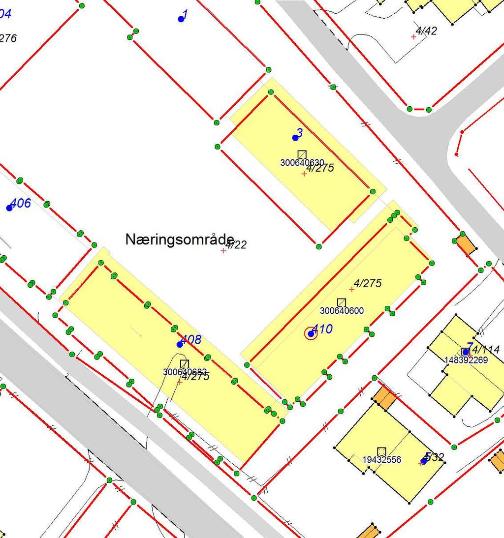 SITUASJONSKART Gnr. 4 Bnr. 275 Fnr. Snr. Adresse: Areal: Grense målt Grense usikker Målestokk: 1:500 Vann m/kum Reguleringsplan: Tiltak: RYGGE KOMMUNE Dato 14.02.