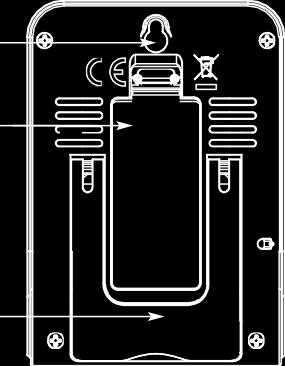 symbol A2: Batteri nivå mottager A8: Batterinivå utesensor A3: