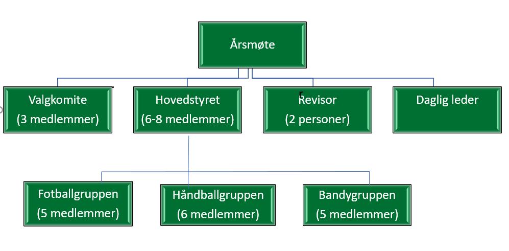 Snarøya Sportsklubb organisasjonsmodell pr 1.