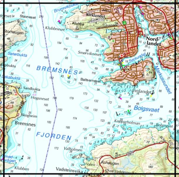 Statistikkvariabler på ruten vil også være en summering på tvers av disse kommunene, for nøyaktig området denne ruten omfatter.