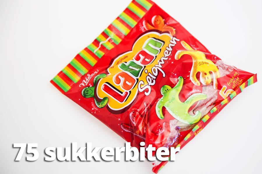 Det er lite sukker i matvaren hvis det er 5 gram sukker eller mindre mer 100 gram.