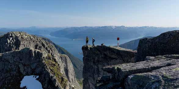 Fjord Norge og strekkjer seg heilt inn til