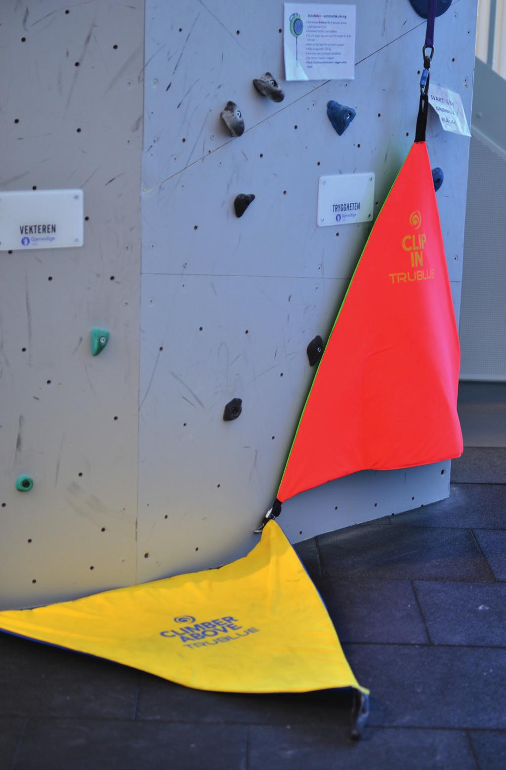 Sikre sider Her er en tiltaksliste som Norges Klatreforbund anbefaler klatrehaller med selvsikringssystem å følge: Informasjon om selvsikring med tilhørende faremomenter.