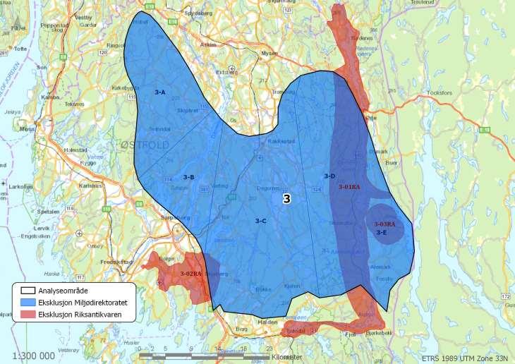Område 3: Rakkestad Areal: 1484 km 2 Kommuner: Rakkestad, Våler, Marker, Aremark, Halden,