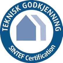 SINTEF Teknisk Godkjenning Nr. 2561 Side 5 av 5 Kvalitetssystemet til produsenten Protan AS er sertifisert av DNV GL i henhold til ISO 9001, sertifikat nr. 95OSL AQ6343. 8.