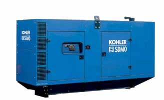 10 serie atlantic strømaggergater 275kVA - 700kVA volvo motor V400C2 ÅPEN V275C2 kapslet 3-fase åpen 50 HZ - 400-230 V generelle spesifikasjoner kva Cos ɸ 0.