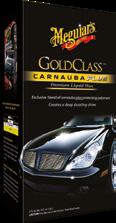 GOLD CLASS CARNAUBA PLUS PREMIUM WAX Meguiar s Gold Class Carnauba Plus poleringsvoks gir en sterk og langvarig beskyttelse av bilen din.