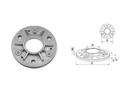 Fence 42,4mm - Gulvfester