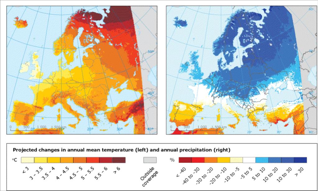 Men hva med klimascenariene i fremtiden?