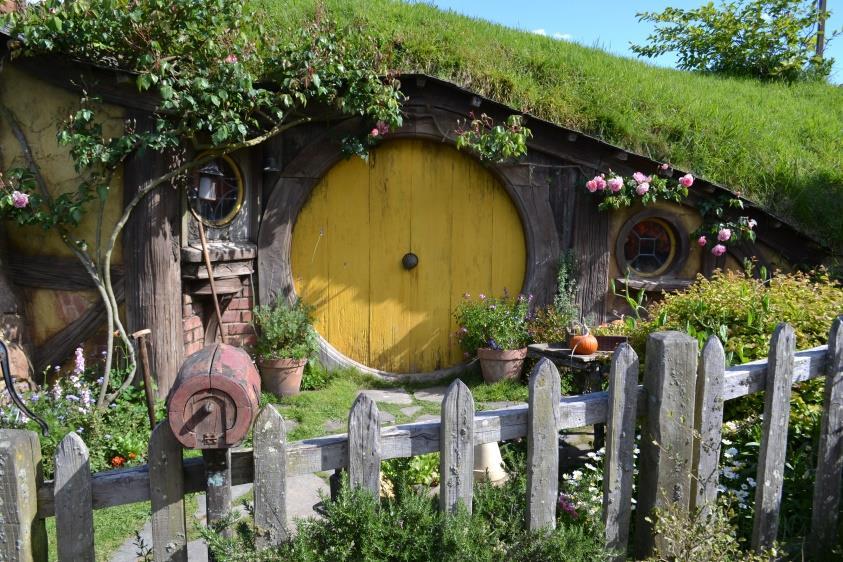 Jeg var i Hobbiton, Mount Doom (Mount Ngauruhoe), og til Weta Workshop i hovedstaden Wellington.