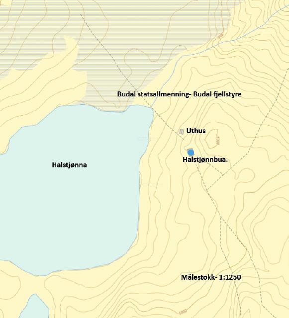 Budal fjellstyre sa seg villig til å overta Halstjønnbua fra private eiere for noen år tilbake og hadde planer om å renovere denne.