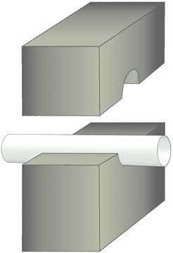 Detaljtegninger FR Trekker n Diameter på utsparing er samme som ytre diameter på Trekker n TOM - BRANNMOTSTAND EI 90 (E 240) 150MM FR Trekker n Diameter 110mm Lengde 250mm TOM - BRANNMOTSTAND EI 90