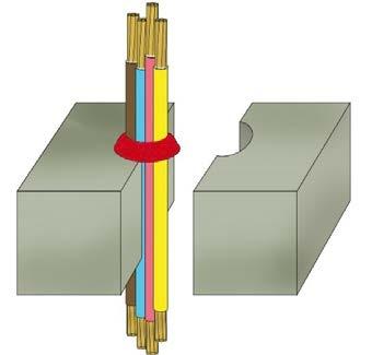 Detaljtegninger BRANNKITT Ø15MM KABLER BRANNMOTSTAND EI 120 (E 120) KABLER BRANNMOTSTAND EI 90 (E 120) DEKKE DEKKE Utsparing med mindre enn 10mm åpning rundt Kabler Utsparing med mindre gjennomføring