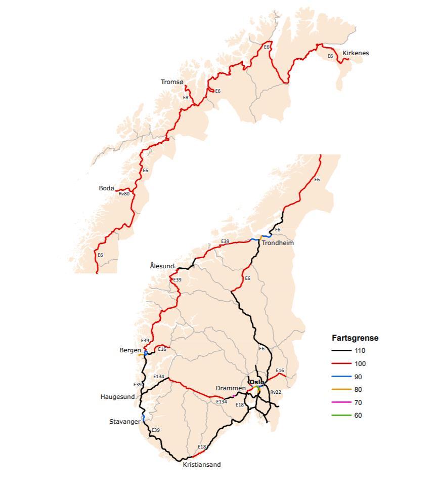 SAMFUNNETS NYTTE AV HORDFAST Andre motorvegutbygginger I nasjonal transportplan 2018-2029 beregnes nytte og kostnader av opprustning