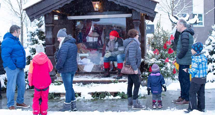 Julestemning i Brumunddal under «Barnas julemarked». Det er fortsatt en utfordring med høy innlekksprosent på avløpsnettet, selv om innlekk av fremmedvann på spillvannsledningene er redusert.