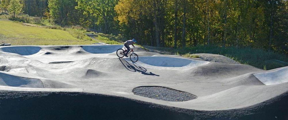 Sykkelpark i Heggedal Sykkelparken er