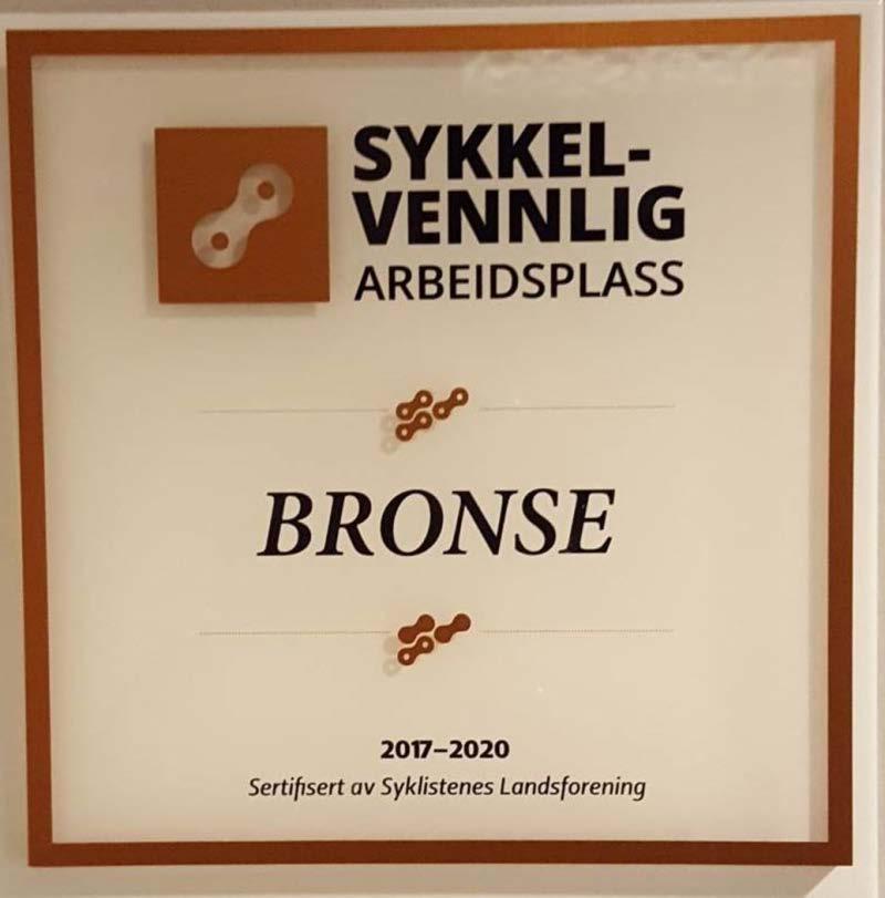 jobber i Asker. Sykle-til-trening-aksjon 2019.