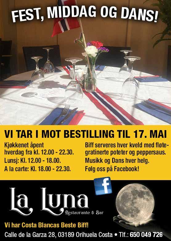 Her finner du både svensk tannlege, norsk pizzarestaurant, skandinavisk frisør og Costa Blanca Supermercado med stort utvalg av skandinaviske matvarer.