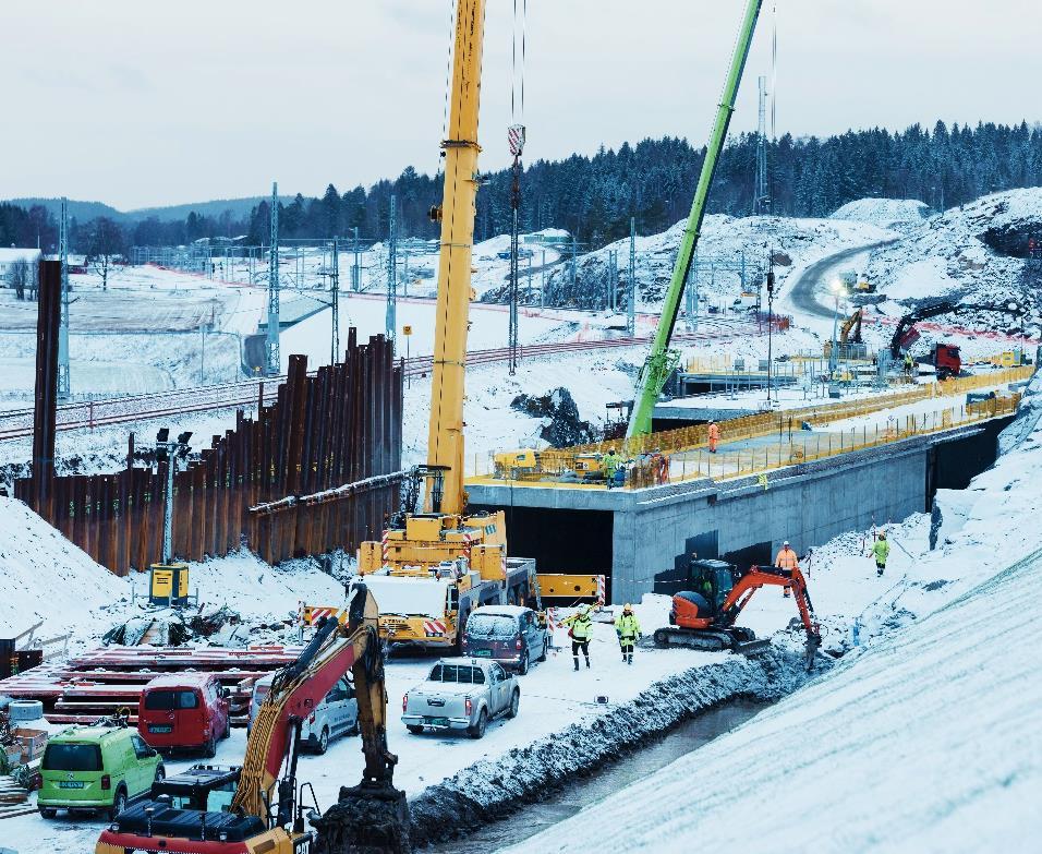 Proaktiv miljøstyring Styrket fokus på organisatorisk læring av hendelser Bane NOR har innført rapportering av M- verdier M er antall miljøskader per 1 mill.