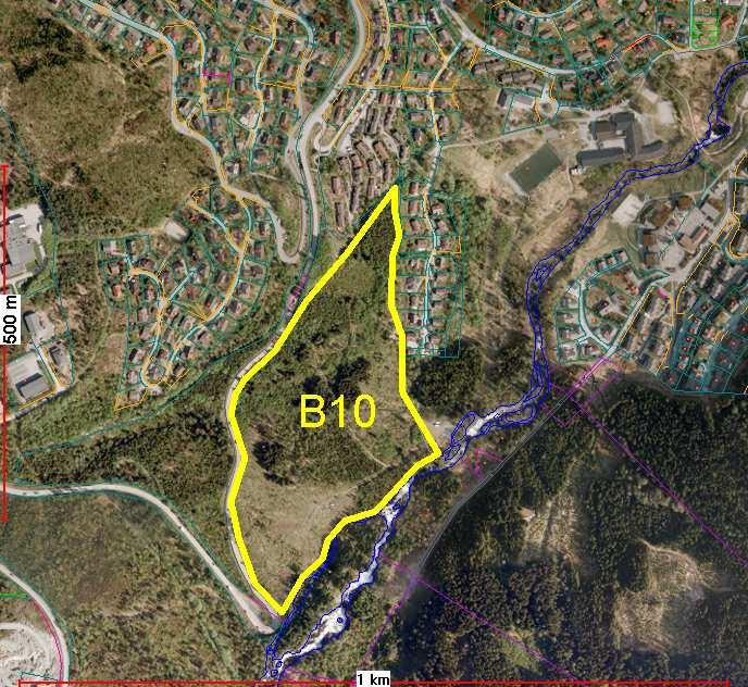 Potensiale for kombinasjon 4. Potensiale for feltvis utbygging 5. Tilhøve til verdfulle område og Vurdering i høve til kriteria for siling Må avklarast i høve til grunnforhold/ras/vatn.