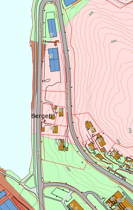 8 Figur 2 Venstre figur: Løsmasser i planområdet består av både bartfjell med stedvis tynt dekke og tynn morene. Høyre figur: Infiltrasjonsevnen er ifølge ngu.