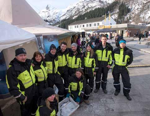 - Veldig mye folk kom bort, veldig fornøyd, helt etter hensikten, sier Marine Harvest-sjefen. Glomfjord Vinterfestival er gjennomført siden sist for 19. gang og med over gjennomsnittet bra vintervær.