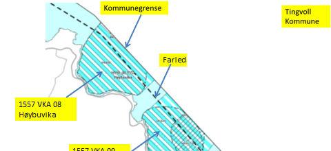 Annet Samlet vurdering Avbøtende tiltak Konfliktpotensiale Konklusjon - oppsummering Ingen Egnet som oppdrettslokalitet. Gytefelt og fiskefelt i arealet.