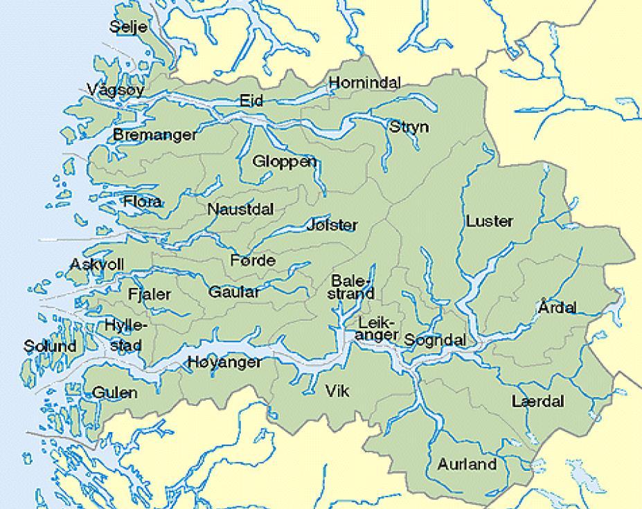 Vestland Revisjon Kommunalt Oppgåvefellesskap < Vestland Revisjon KO > Desentralisert kontorstruktur - 6 regionskontor i dagens