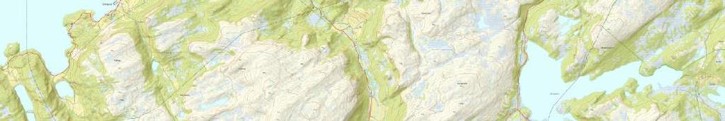 5 10 km Map: Topografisk norgeskart,