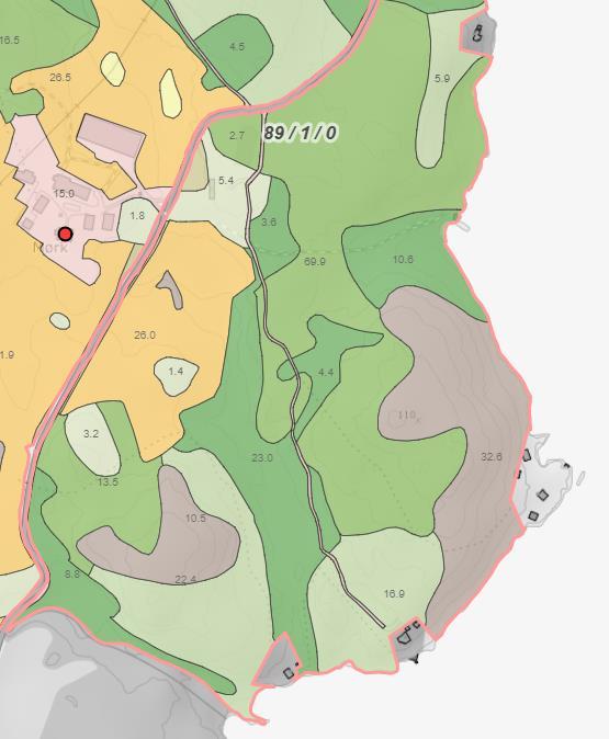 2. Beskrivelse av innspillsområdet 2.1. Område, beliggenhet Området ligger ca. 8,5 km øst for Halden sentrum og 16 km øst for E6.