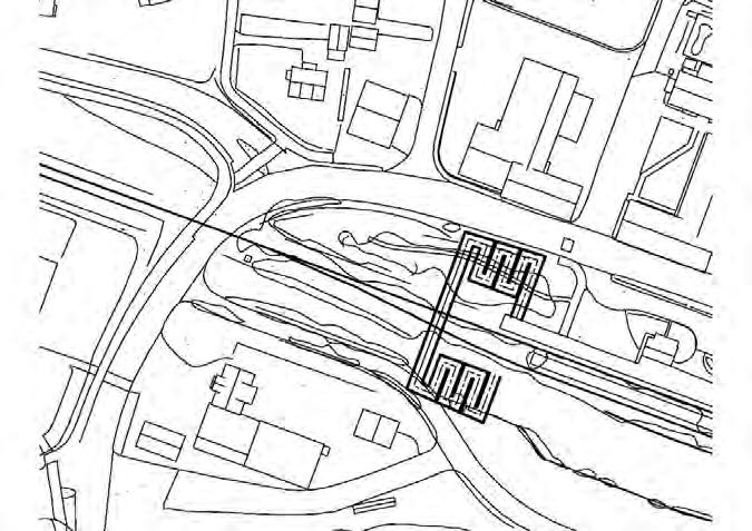 Mulighetsstudie Planfri kryssing jernbane Skogn sentrum Levanger kommune 7.2.2 Alternativ 1 (A og B).
