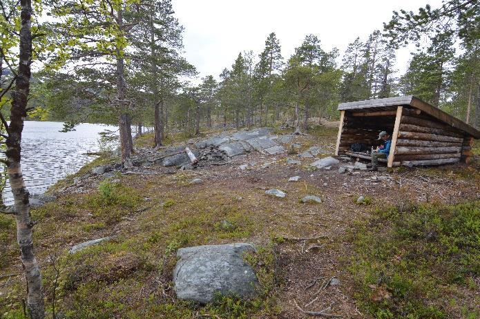 Fylkeskommune finansiert opprusting av en eksisterende rasteplass ved Rundvannet, dvs ett av startstedene