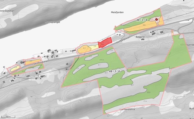 Med henvisning til plan- og bygningsloven 19-2 avslås søknad om dispensasjon fra kommuneplanens arealdel.