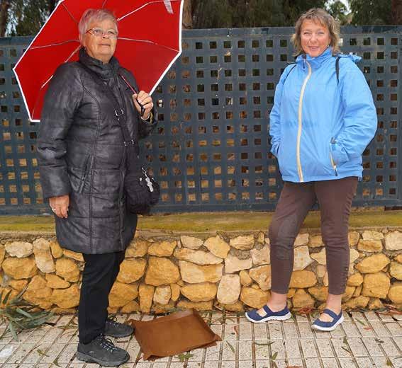 De fikk satt opp en liten bod hvor de har alt klubben trenger for å spille boccia to ganger i uken, i tillegg til en del stoler og andre ting som verktøy.