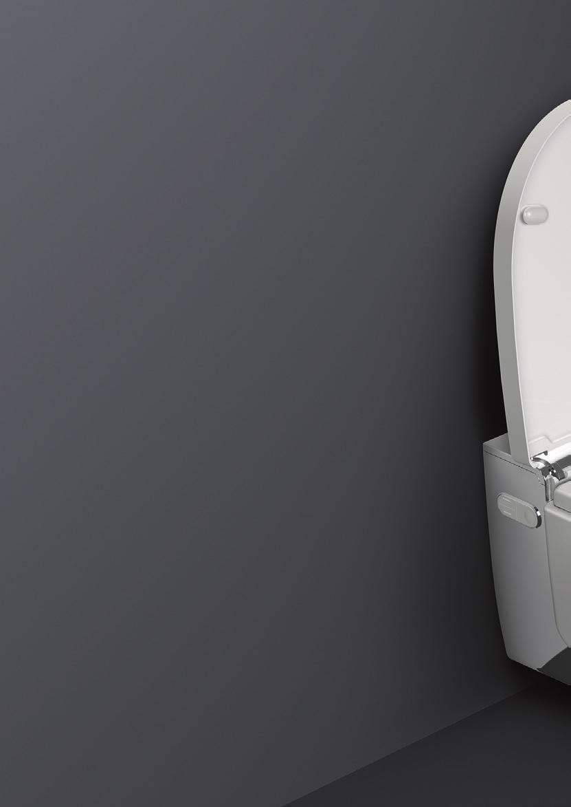 AQUACLEAN MERA CLASSIC AquaClean Mera Classic er vårt nyeste dusjtoalett. Toalettet leveres i to modeller; til montering på baderom med innebygget sisterne i vegg og toalett til gulvmontering.