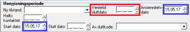 Rettighetsopplysninger kan ligge innskannet som et dokument til henvisningen eller være innhentet telefonisk.