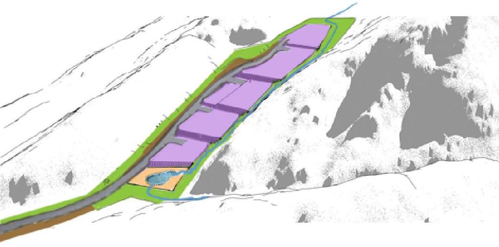 Side 2 av 4 1 Innleiing Notatet er meint å vere eit førebels dokument/va-rammeplan til reguleringsplan for Gloppemyra Næringsområde med prinsippløysing av VA-system i planområdet.