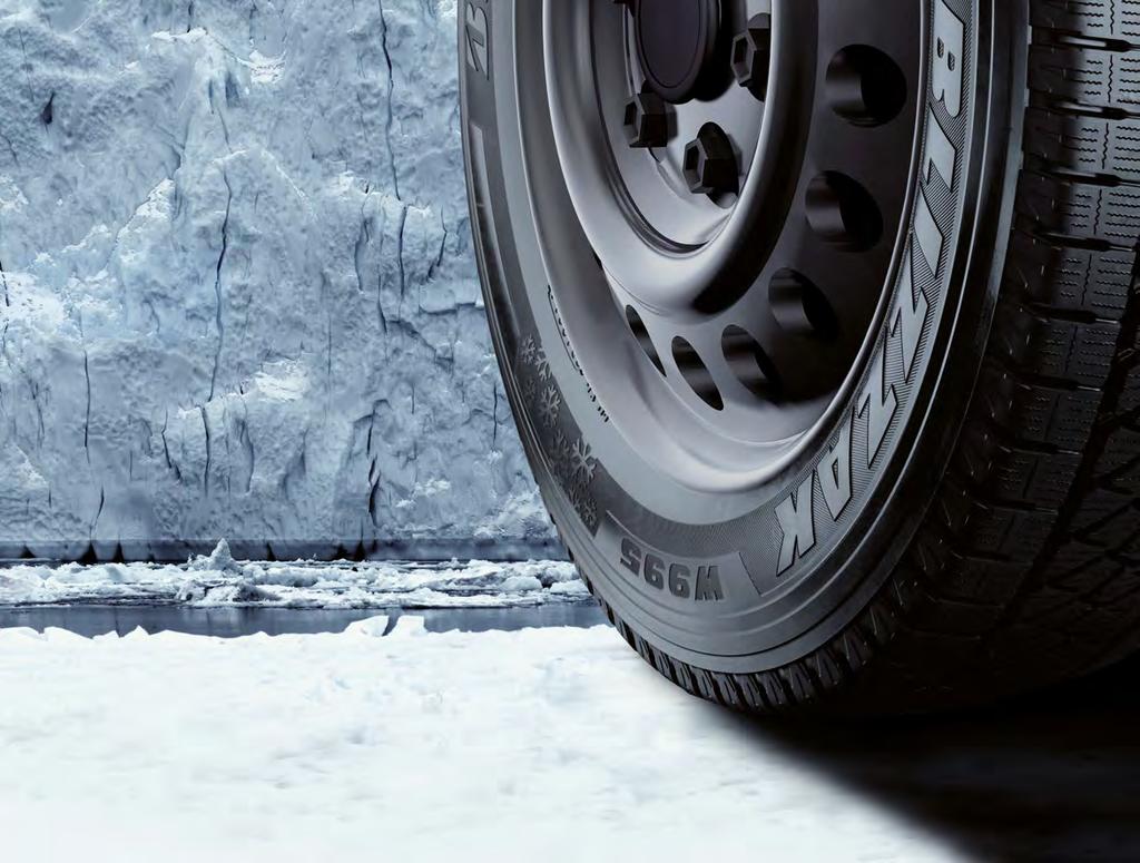 studless tyre. To ensure the Blizzak W995 delivers where many others can t.